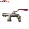 Guten Top dois fluxos com conector fêmea rápido 1/2 &quot;* 3/4&quot; * 3/4 ​​&quot;bibcock